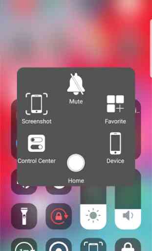 IOS Control Center et Assistive Touch 4