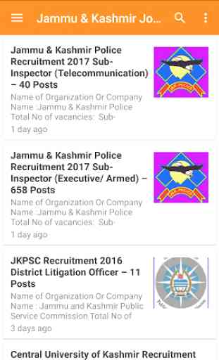 Jammu Kashmir Jobs 2