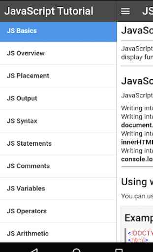 JavaScript Offline Tutorial 2