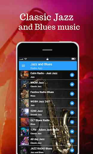 jazz & blues music radio fm 2