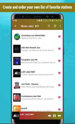 Jazz Radio app 1