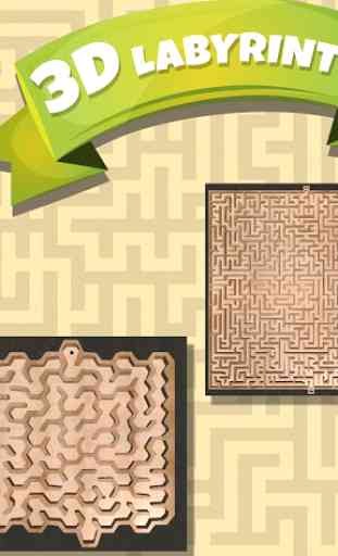 jeu classique labyrinthe 3D 1