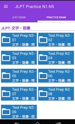 JLPT Practice N1-N5 1