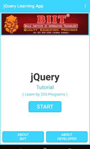 jQuery Training App (Offline) with 225 Programs 1