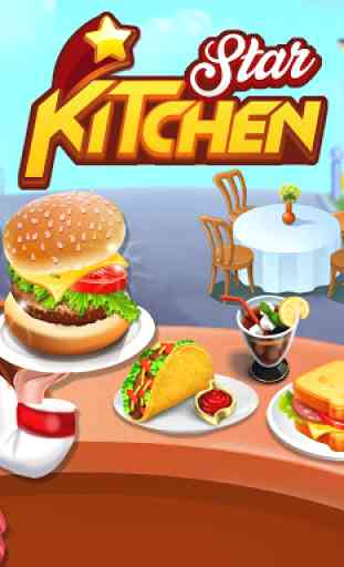 Kitchen Star Craze - Chef Restaurant Cooking Games 1