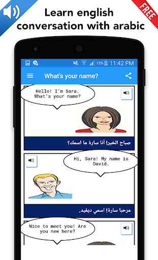 Learn english conversation with arabic 2