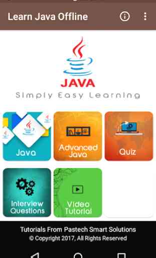 Learn Java Offline 1