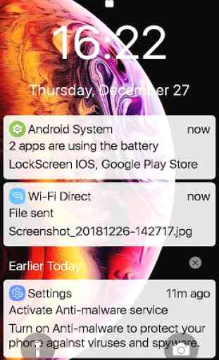 Lock Screen Iphone Style 1