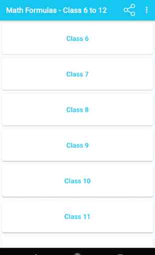Math Formulas - Class 6 to 12 1