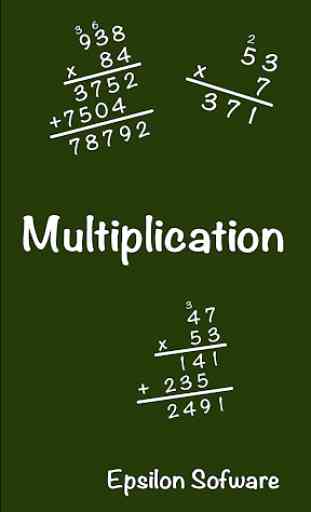 Math: Multiplication 1