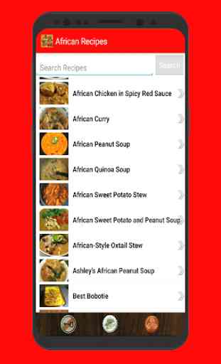 Meilleures recettes africaines hors ligne 1