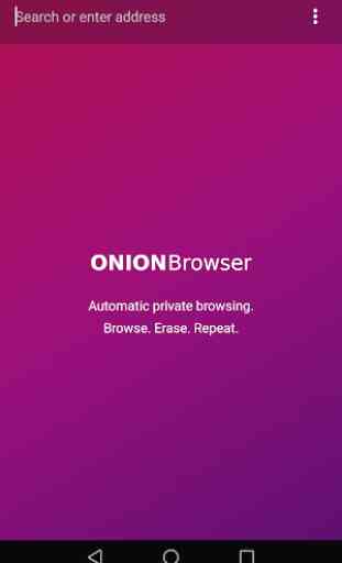 Moteur de recherche Onion : Navigateur anonyme 1