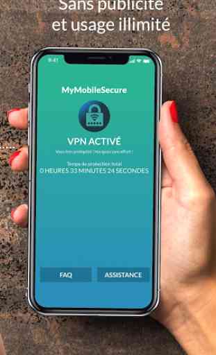 My Mobile Secure Protection VPN illimitée 2