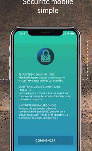 My Mobile Secure Protection VPN illimitée 3