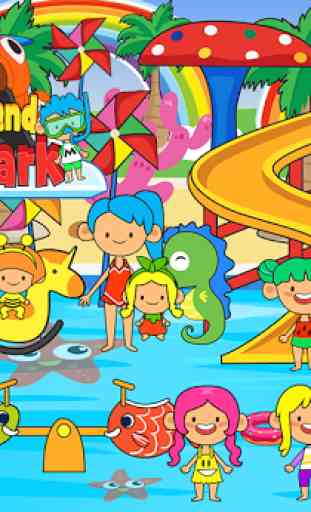 My Pretend Waterpark - Kids Summer Splash Pad 1