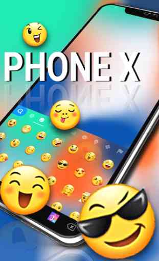 Nouveau thème de clavier Phone X Classic 2