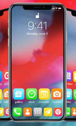 OS12 Phone X Launcher Theme Live HD Wallpapers 1
