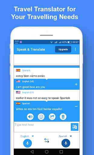 Parler et traduire App toutes langues interprète 4