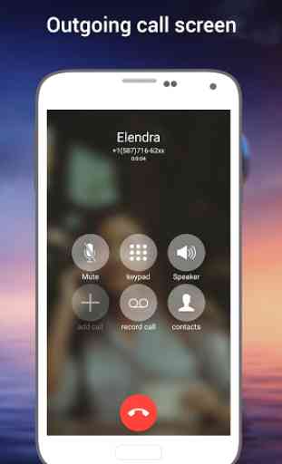 Phone X Full i Call Screen With Dialer 4