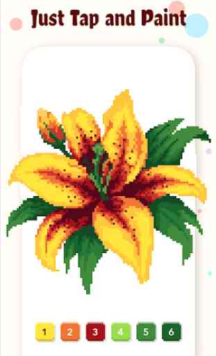 Pixel Art Paint by Number Coloring Book 4