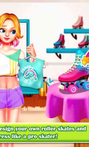 Roller Skating Girl: Perfect 10 ❤ Jeux gratuits 4