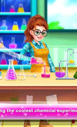 Science Girl vs School Bully - be the best geek! 1