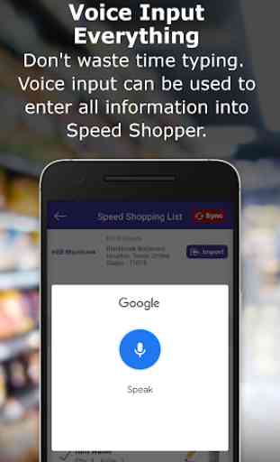 Shopping List with Aisle Locations - Speed Shopper 4