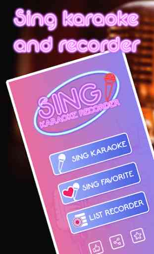 Sing Karaoke Offline Recorder Gratuit 1