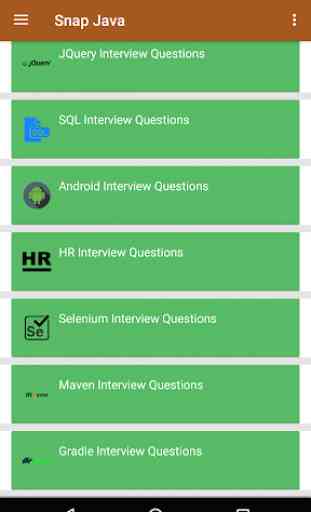 Snap Java (Java Interview question and answer) 2