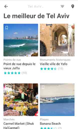 Tel Aviv Guide de voyage avec cartes 2