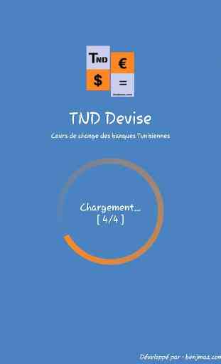 TND Taux de change & Convertisseur de devises 1