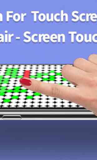 Touchscreen Repair - Screen Touch Calibration Test 3