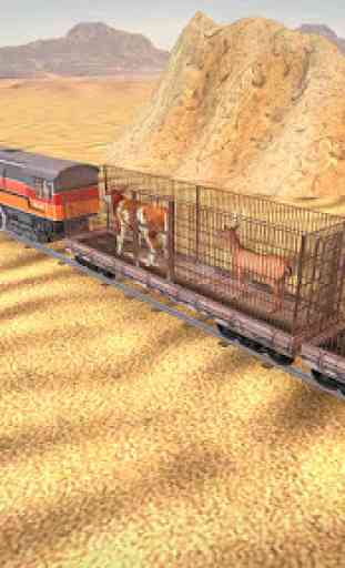 Train Animal Transporteur Conduire 4