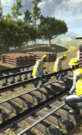 Train Construction Crane Simulator 17 & Builder 3D 2