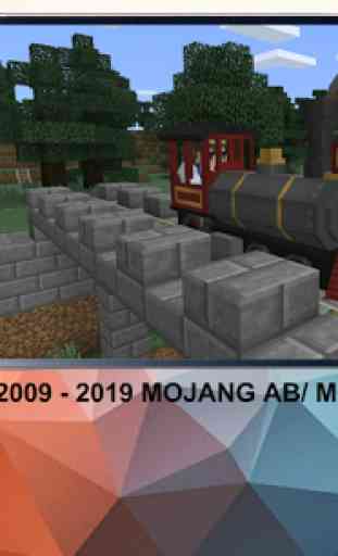 Train Mod for MCPE 3