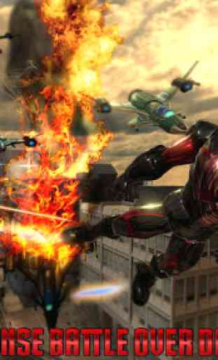 Ultimate Superhero Flying Iron City Rescue Mission 3