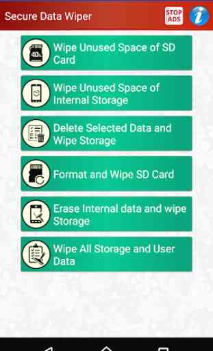 Wipe Mobile Phone Storage with Secure Data Wiper 1