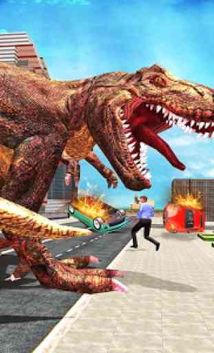 World Jurassic Rampage Dino Attack City Challenge 1