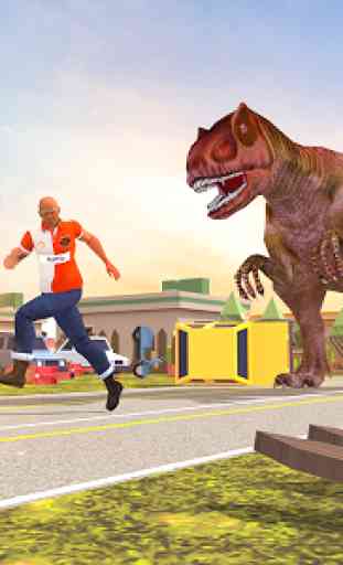 World Jurassic Rampage Dino Attack City Challenge 4