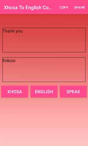 Xhosa To English Converter or Translator 3