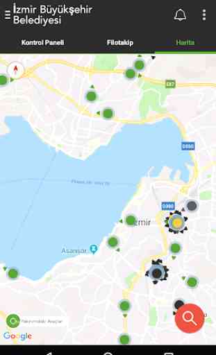 İzmir Büyükşehir Belediyesi Araç Takip Sistemi 3