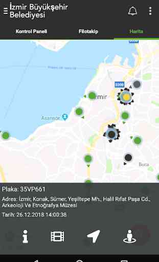 İzmir Büyükşehir Belediyesi Araç Takip Sistemi 4
