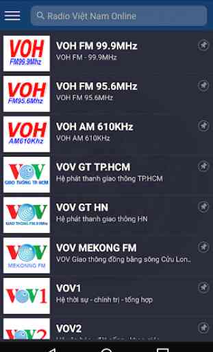 Radio Việt Nam - nghe đài trực tuyến, nghe dai FM 2