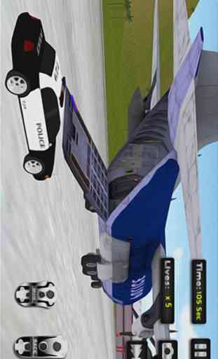 3D Airplane Pilot Car Transporter Simulator 2017 1