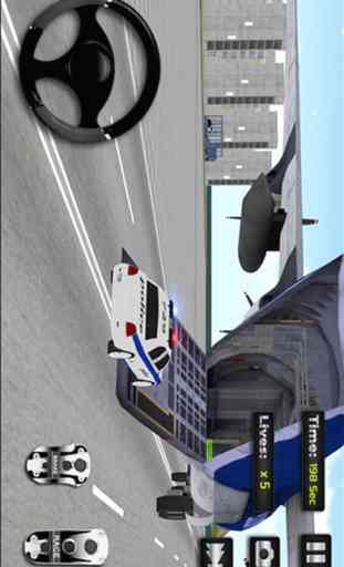 3D Airplane Pilot Car Transporter Simulator 2017 2
