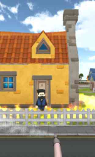 3D Pompier jeu 3