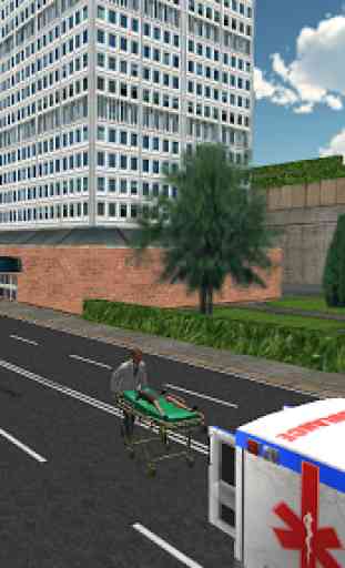 911 Ambulance de sauvetage d'urgence 4