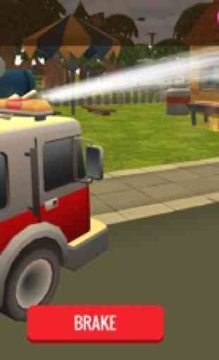 911 camion de pompiers conduit 2