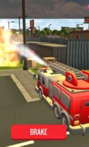 911 camion de pompiers conduit 3
