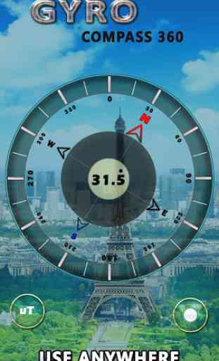 android boussole 360 - GPS Compass App Free 1